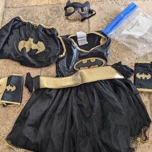 ADORABLE 5PC BATMAN BAT GIRL COSTUME SIZE XS SET